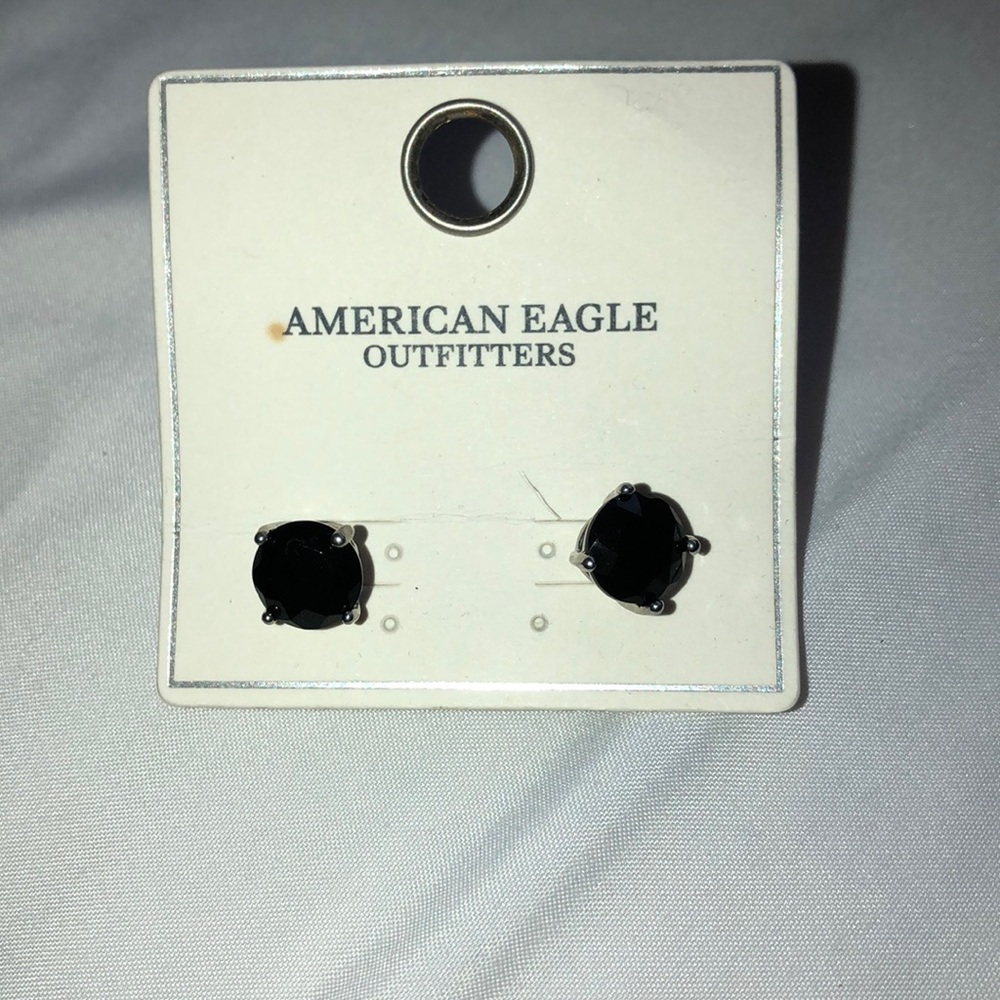 Cute Black Stud Earrings